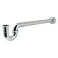 thumbnail image 1 of Kingston Brass CC9241 1-1/4" (or 1-1/2") x 1-1/2" P-Trap with Box Flange, 24" Length, 18 Gauge, Polished Chrome, 1 of 4