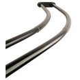 thumbnail image 1 of Kingston Brass Edenscape Adjustable Double Curved Stainless Steel Shower Curtain Rod, 60-72 Inches, Oil Rubbed Bronze, 1 of 5