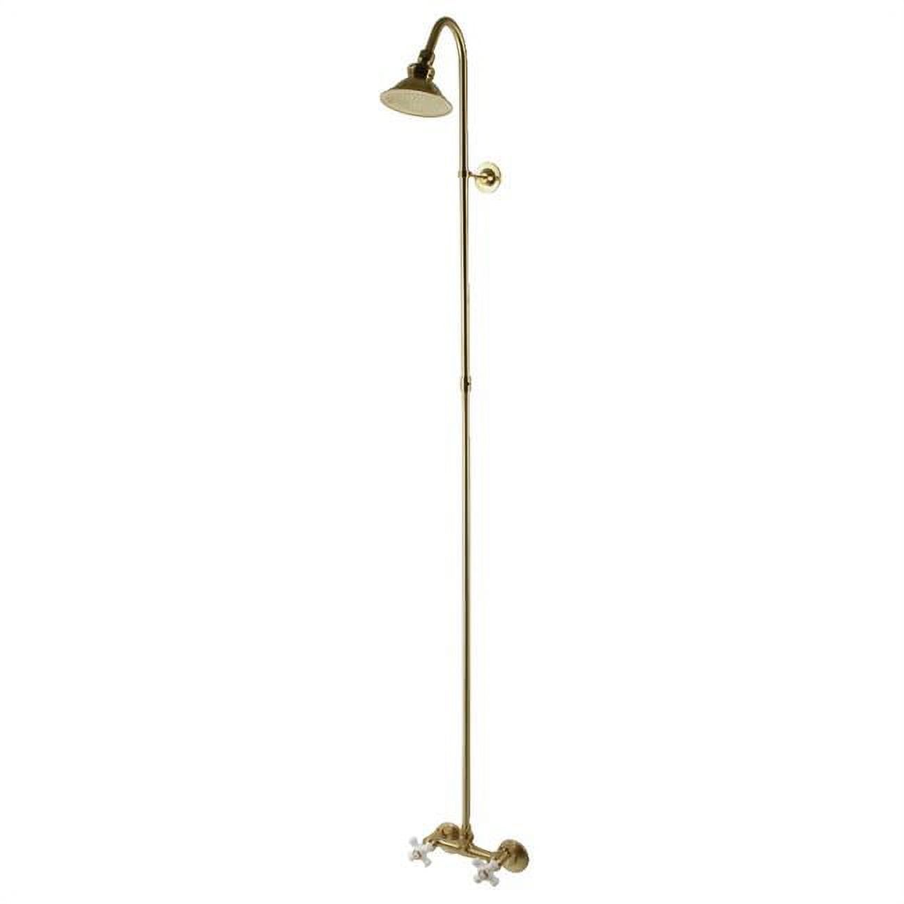Kingston Brass Soffione Doccia In Ottone Victorian 10 Pollici – Cromo Lucido