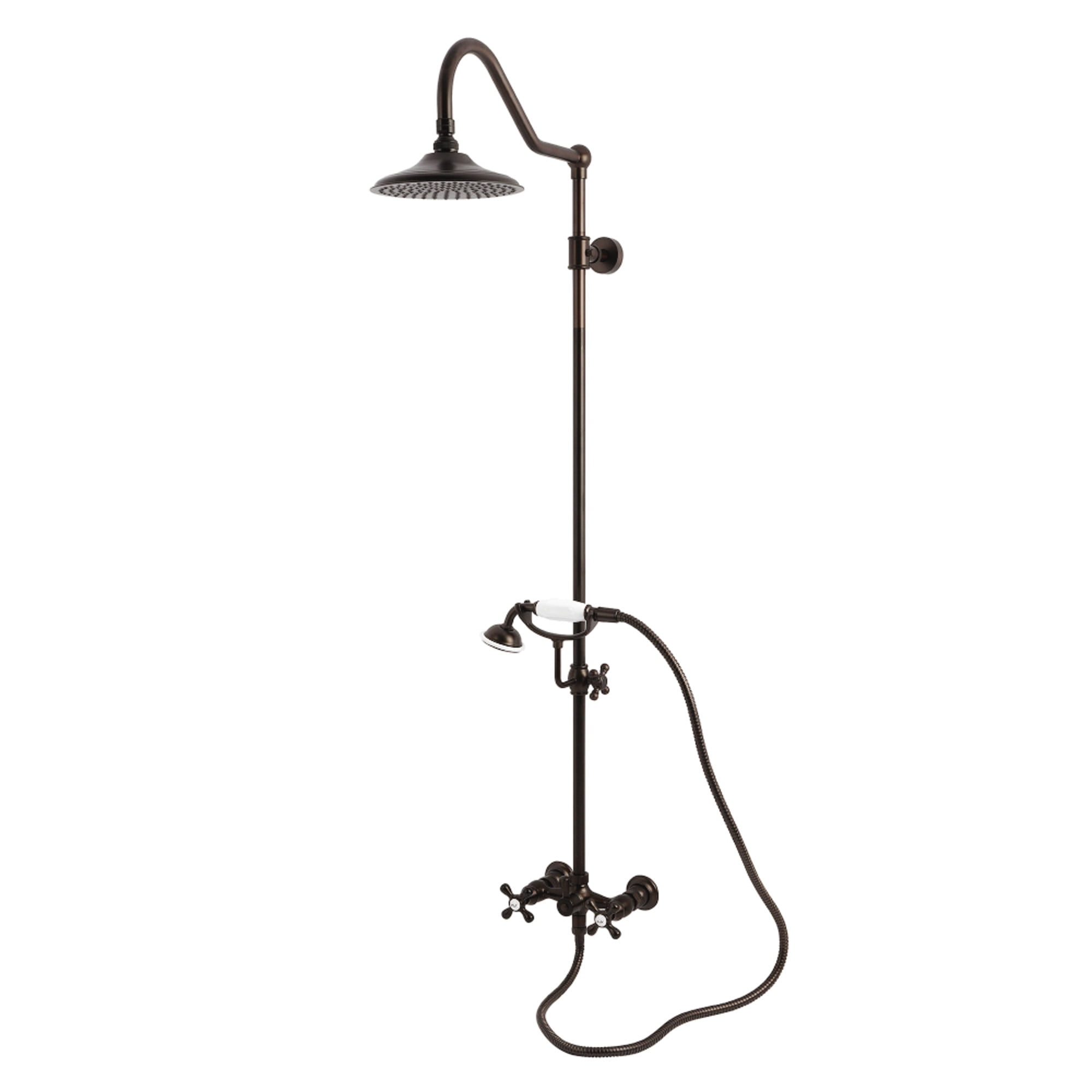 Kingston Brass CCK3667AX Kingston Wall Mount Rain Drop Shower
