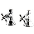 thumbnail image 1 of Kingston Brass CCK44151AX 1/2-Inch FIP x 1/2-Inch O.D. Comp Quarter-Turn Straight Shut-Off Valve in Polished Chrome, 1 of 6