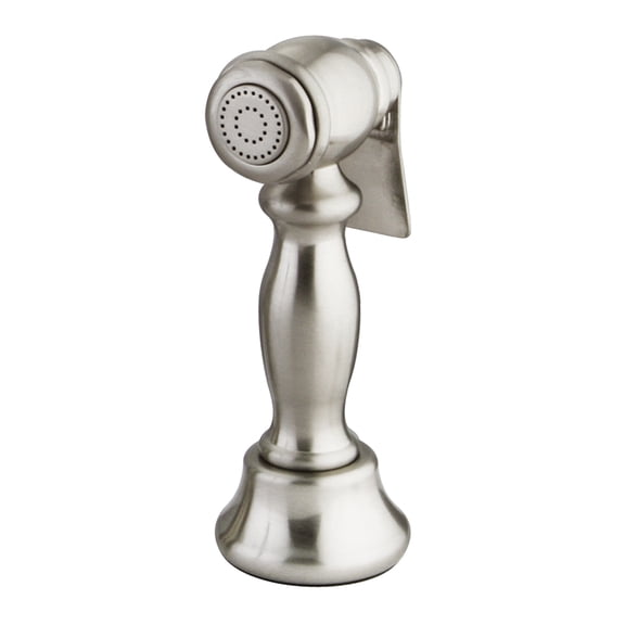 Kingston Brass CCRP1K8SPR Vintage Kitchen Faucet Side Sprayer, Brushed Nickel