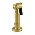 thumbnail image 1 of Kingston Brass CCRP21K7 Brass Kitchen Faucet Side Sprayer in Brushed Brass, 1 of 4