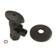 thumbnail image 1 of Kingston Brass CD53305VAK 5/8" O.D x 3/8" O.D Anti-Seize Deluxe Quarter Turn Ceramic Hardisc Cartridge Angle Stop with Flange, Oil Rubbed Bronze, 1 of 2