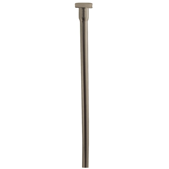 Kingston Brass CF38308 Complement 30" x 3/8" Diameter Flat Closet Supply Line, Brushed Nickel