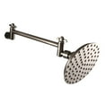 thumbnail image 1 of Kingston Brass CK135K4 Victorian 5" Showerhead with High Low Adjustable Arm, Black Stainless, 1 of 2