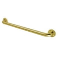 thumbnail image 1 of Kingston Brass  Camelon 24-Inch X 1-1/4-Inch OD Grab Bar Brushed Brass Brushed, 1 of 5