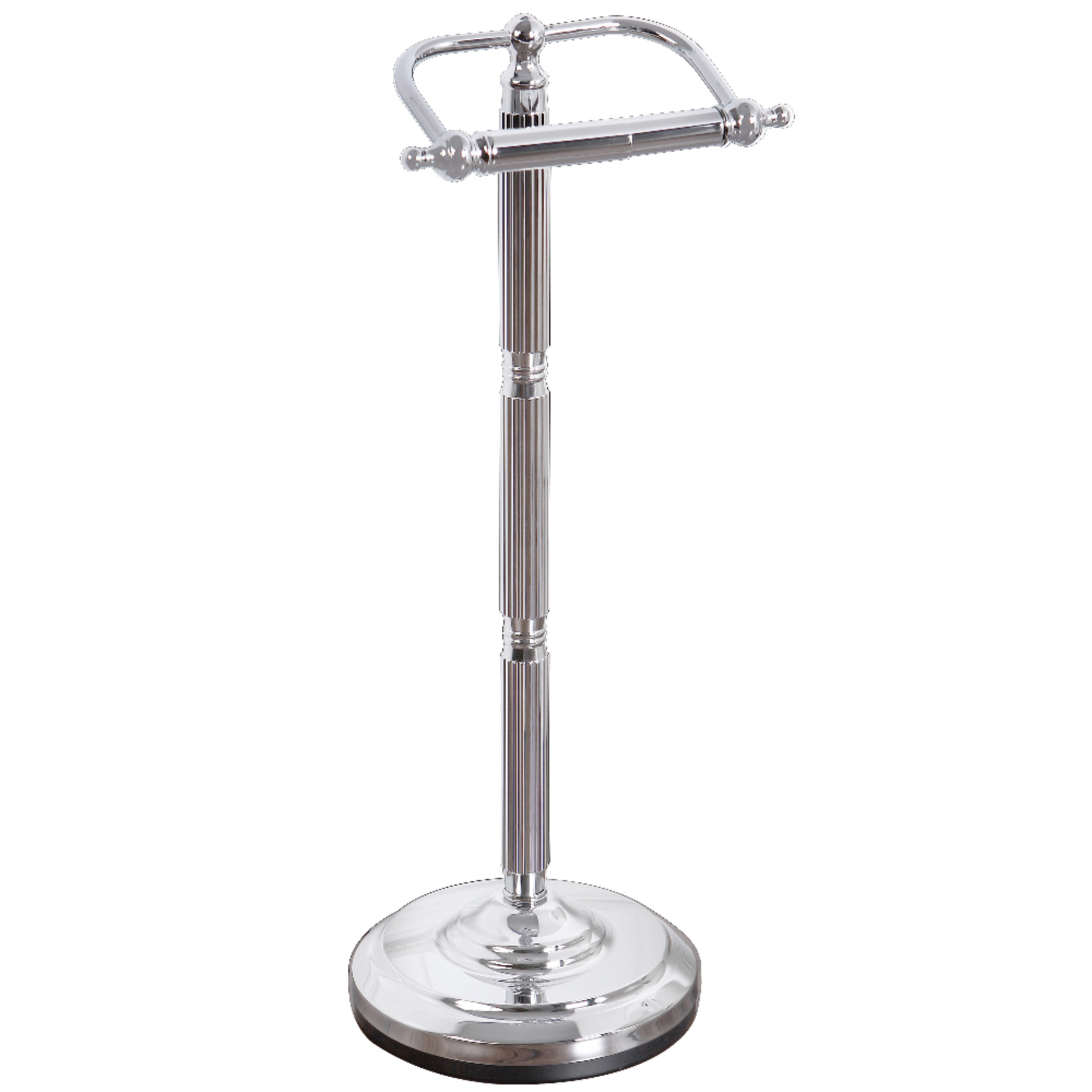 Kingston Brass CC2101 Freestanding Toilet Paper Holder in Polished Chrome