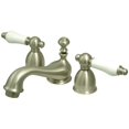 thumbnail image 1 of Kingston Brass CC23L8 Mini-Widespread Bathroom Faucet, Brushed Nickel, 1 of 2