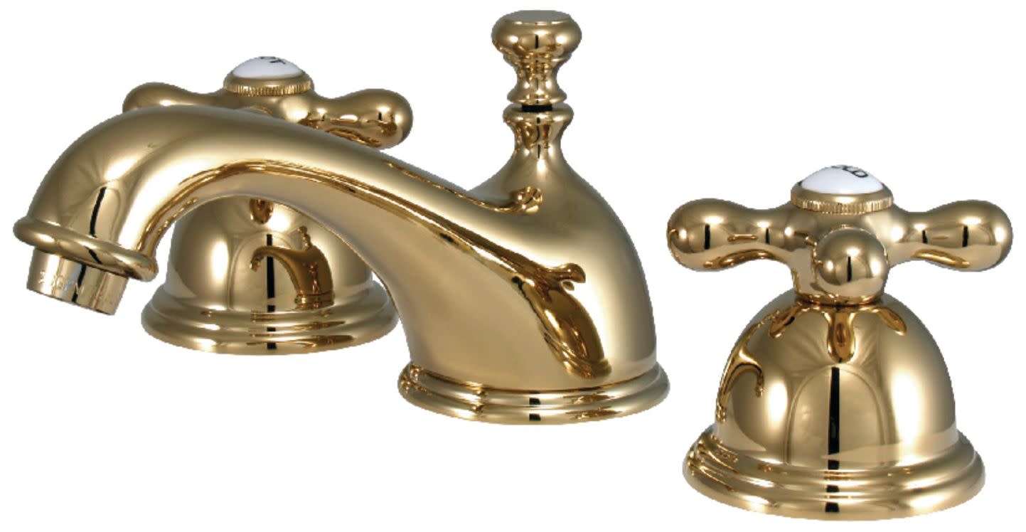 Kingston Brass Cc38l 1.2 GPM Widespread Bathroom Faucet - Brass - image 1 of 5