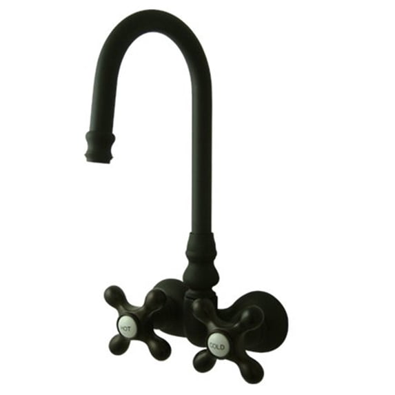 Kingston Brass Vintage Wall Mount Clawfoot Tub Filler