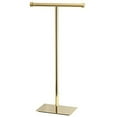 thumbnail image 1 of Kingston Brass CC8102 Claremont Freestanding Toilet Paper Stand, Polished Brass, 1 of 3