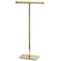 Kingston Brass CC8102 Claremont Freestanding Toilet Paper Stand, Polished Brass