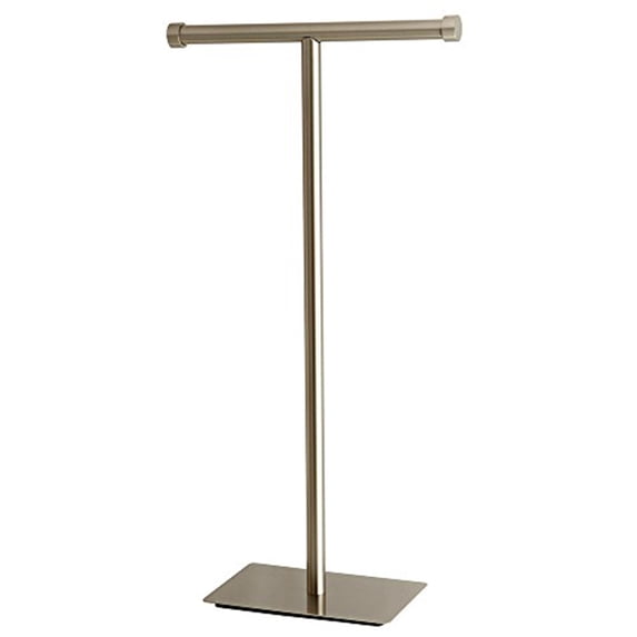 Kingston Brass CC8108 Claremont Freestanding Toilet Paper Stand, Satin Nickel