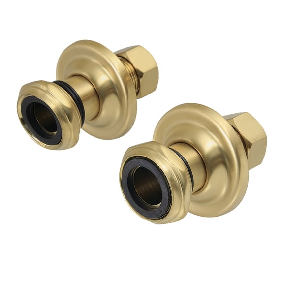 Kingston Brass CCU4107 Vintage Wall Union Extension, 1-3/4 inch, Brushed Brass
