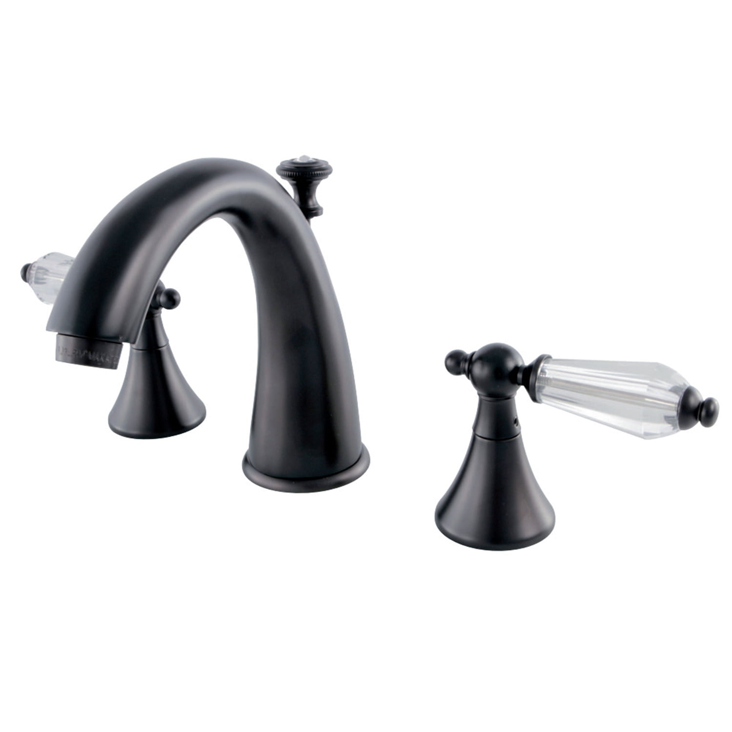 Kingston Brass Widespread Bathroom Faucets With Oil Rubbed Bronze KS2975WLL