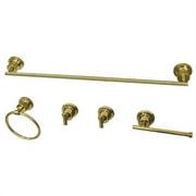 Kingston Brass  Concord 5 Piece Bathroom Accessory Set - Polished Brass