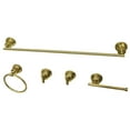 thumbnail image 1 of Kingston Brass BAH8230478PB Concord 5-Piece Bathroom Accessory Set, Polished Brass, 1 of 5