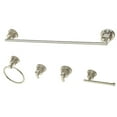 thumbnail image 1 of Kingston Brass BAH82134478PN Concord 5-Piece Bathroom Accessory Set, Polished Nickel, 1 of 7