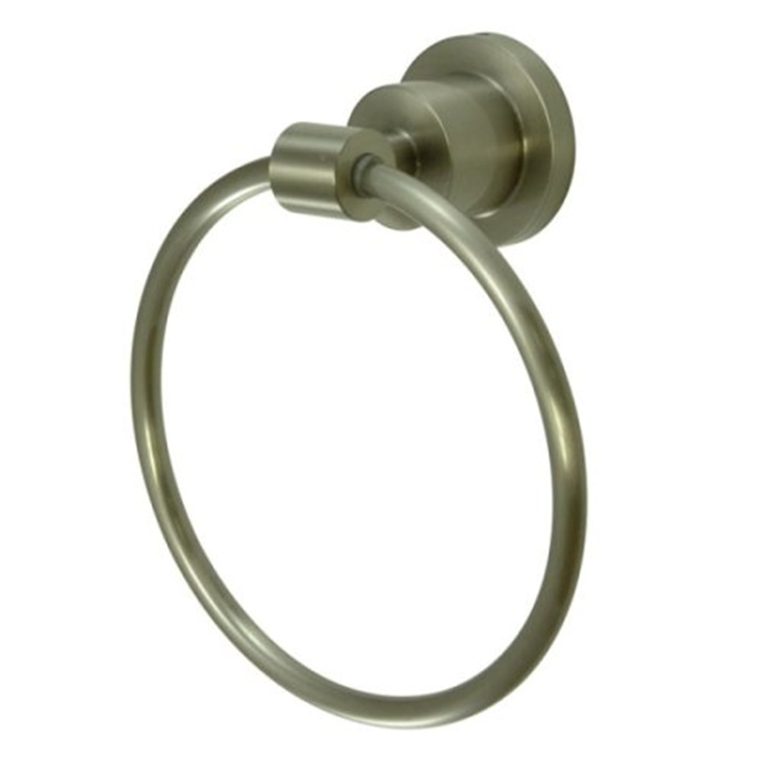 Brushed Nickel Wall Mounted Towel Ring
