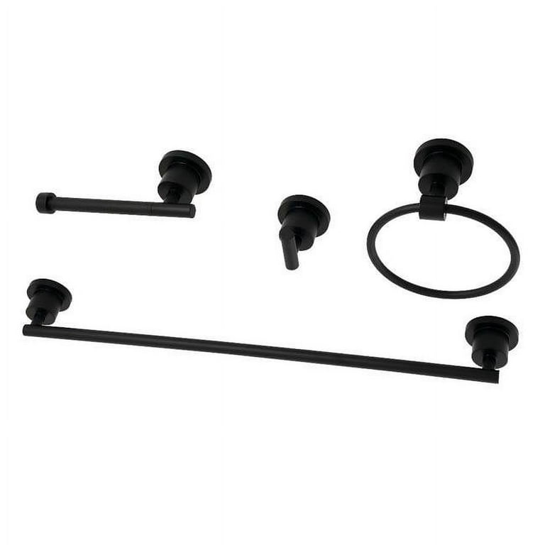 Kingston Brass 4-Piece Concord Polished Chrome Decorative Bathroom Hardware Set Kingston Brass 4-Piece Concord Polished Chrome Decorative Bathroom Hardware Set