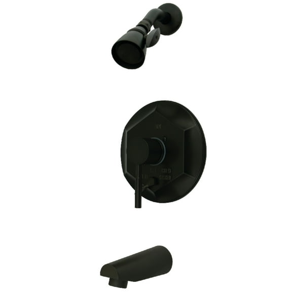 Kingston Brass Concord Single Handle Tub & Shower Faucet