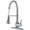 thumbnail image 1 of Kingston Brass Concord Pull Down Single Handle Kitchen Faucet, 1 of 3