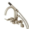 thumbnail image 1 of Kingston Brass AE8158DL 7" Adjustable Wall Mount Tub Fi AE8158DL, 1 of 7