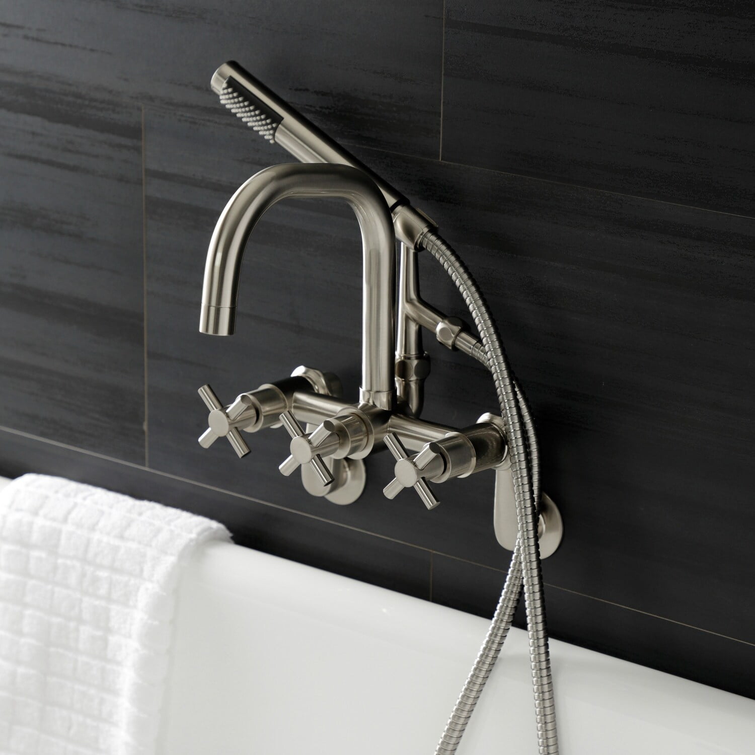 Wall Mount Clawfoot Tub Faucet
