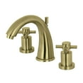 thumbnail image 1 of Kingston Brass Widespread Bathroom Faucets With Brushed Brass Finish KS2967DX, 1 of 7