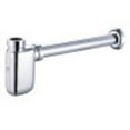 thumbnail image 1 of Kingston Brass DD8401 Trimscape 1-1/4" Brass Oval Bottle Trap, Polished Chrome, 1 of 5