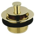 thumbnail image 1 of Kingston Brass DLL202 Lift and Lock Bath Tub Drain, Polished Brass, 1 of 2