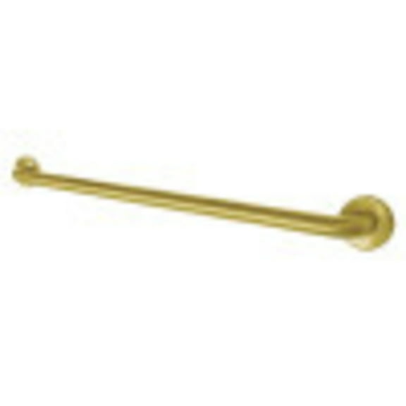 Kingston Brass DR114307 Americana 30" Grab Bar, 1-1/4" Diameter, Brushed Brass