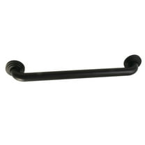 Kingston Brass DR214180 Milano 18-Inch X 1-1/4-Inch OD Decorative Grab Bar, Matte Black