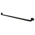 thumbnail image 1 of Kingston Brass DR214420 Milano 42-Inch X 1-1/4-Inch OD ADA Grab Bar, Matte Black, 1 of 2