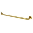 thumbnail image 1 of Kingston Brass DR214427 Milano 42-Inch X 1-1/4-Inch OD ADA Grab Bar, Brushed Brass, 1 of 2