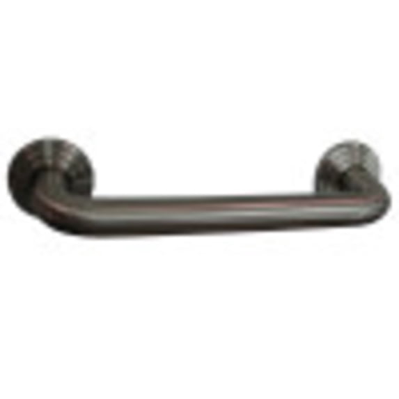 Kingston Brass DR314128 Restoration 12-Inch Decorative 1-1/4-Inch OD Grab Bar, Brushed Nickel