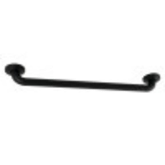 Kingston Brass DR314240 Restoration 24-Inch X 1-1/4-Inch OD Grab Bar, Matte Black