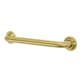 thumbnail image 1 of Kingston Brass DR414187 Manhattan 18-Inch X 1-1/4-Inch OD Decorative Grab Bar, Brushed Brass, 1 of 2