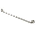 thumbnail image 1 of Kingston Brass DR414306 Manhattan 30" Grab Bar, 1-1/4" Diameter, Polished Nickel, 1 of 7