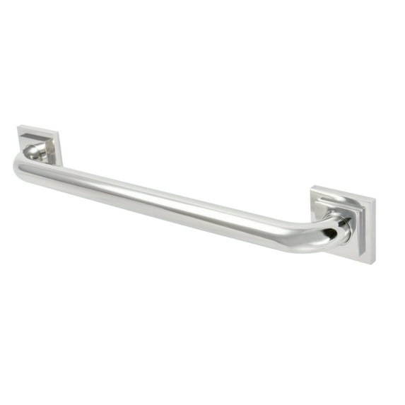 Kingston Brass DR614186 Claremont 18" Grab Bar, 1-1/4" Diameter, Polished Nickel