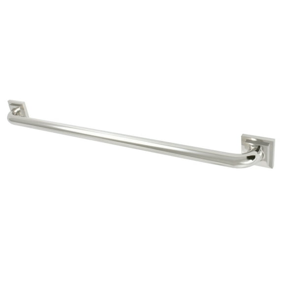 Kingston Brass DR614306 Claremont 30" Grab Bar, 1-1/4" Diameter, Polished Nickel