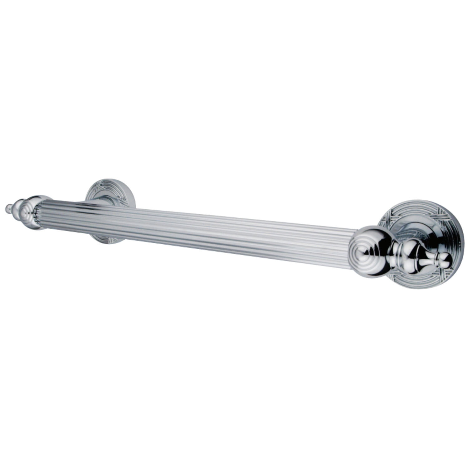 Kingston Brass DR710121 Templeton 12" Decorative Grab Bar, Polished Chrome