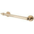 thumbnail image 1 of Kingston Brass DR710122 Templeton 12" Decorative Grab Bar, Polished Brass, 1 of 5