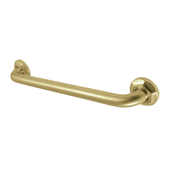 Kingston Brass DR714187 Metropolitan 18" Grab Bar, 1-1/4" Diameter, Brushed Brass