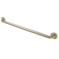 thumbnail image 1 of Kingston Brass DR814327 Laurel 32-Inch X 1-1/4-Inch OD Grab Bar, Brushed Brass, 1 of 7