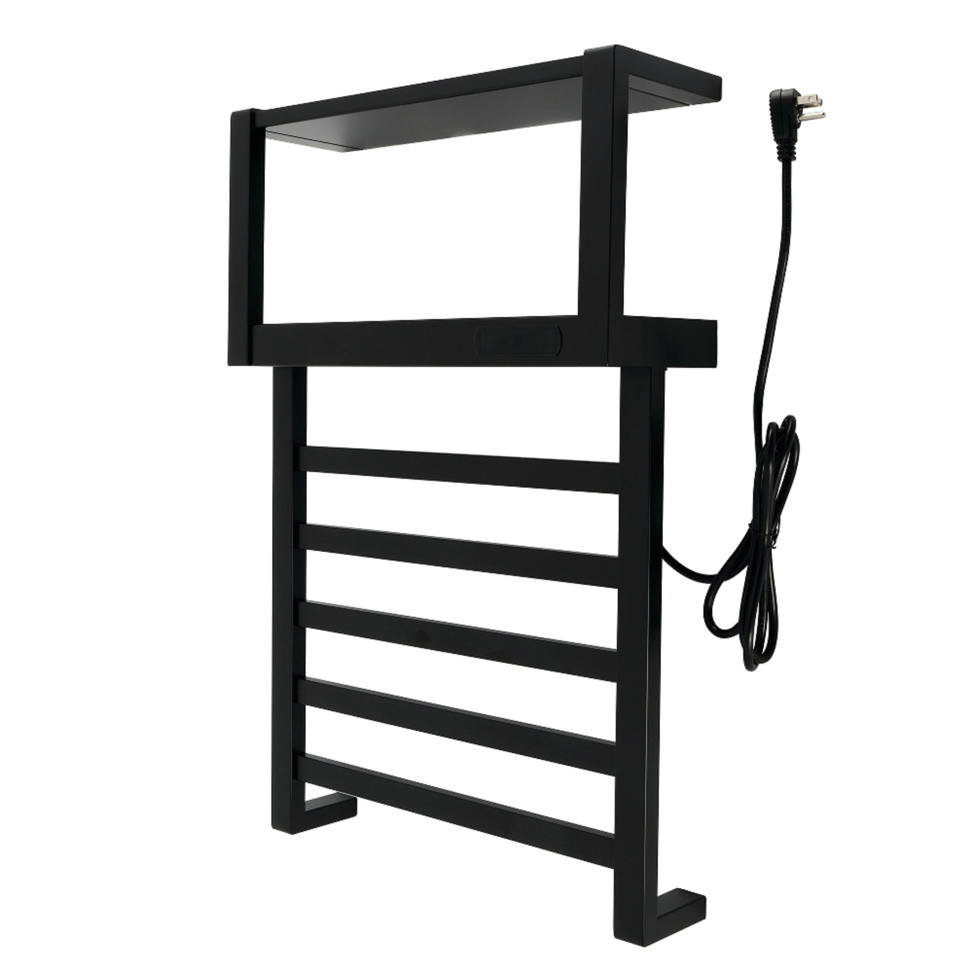Kingston Brass DTC182830 Markus Wall Mount Plug-In Towel Warmer, Matte Black