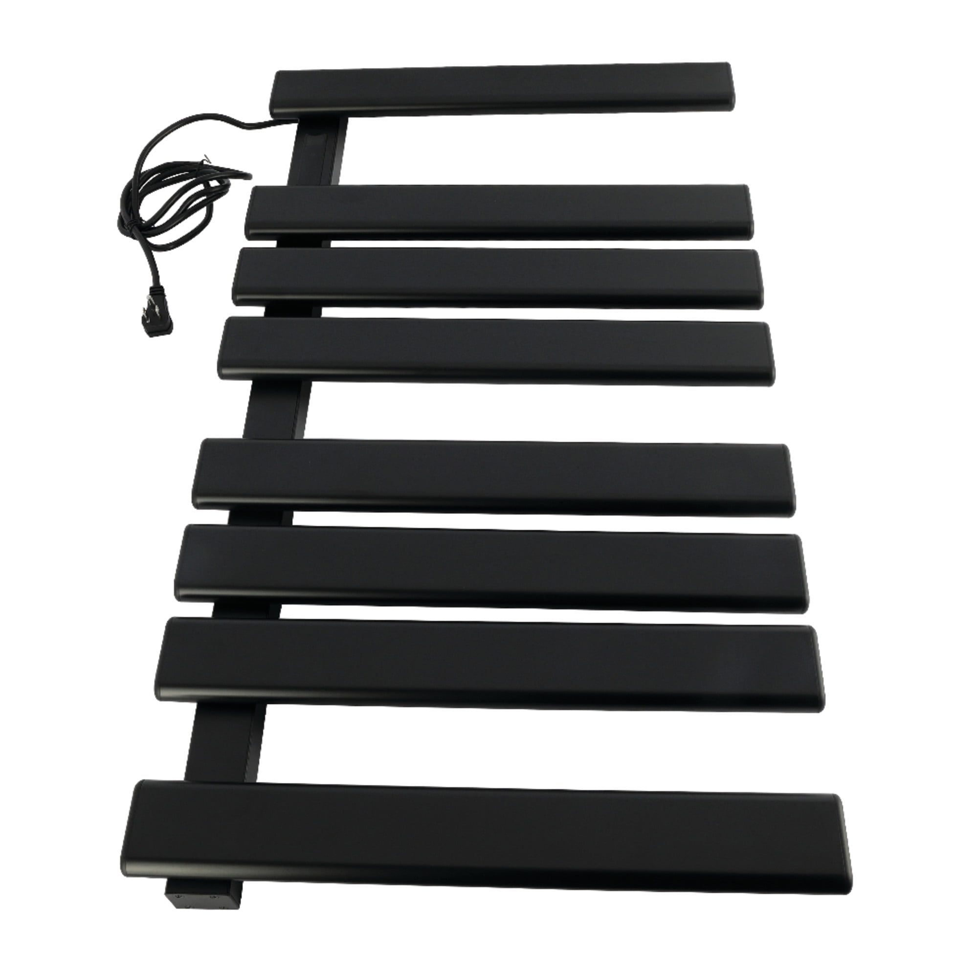 Kingston Brass DTC203540 Metzinger Wall Mount Plug-In Towel Warmer, Matte Black