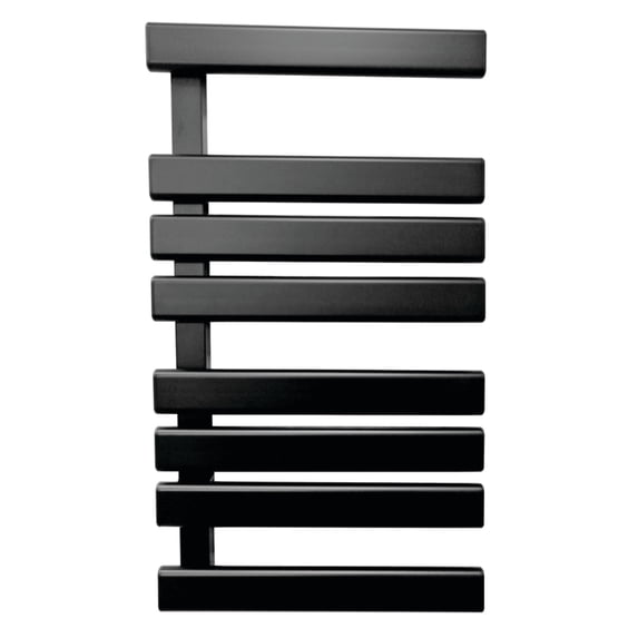 Kingston Brass DTC351980 Metzinger 36" x 20" Aluminum Wall Mount Towel Rack, Matte Black