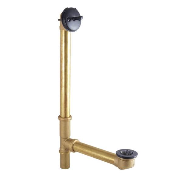 Kingston Brass DTL1160MB 16" Trip Lever Waste & Overflow Drain DTL1160MB